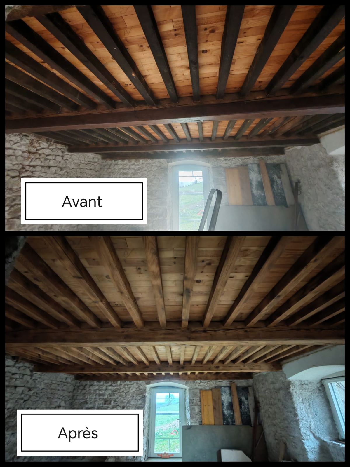 Décontamination de surface par aérogommage